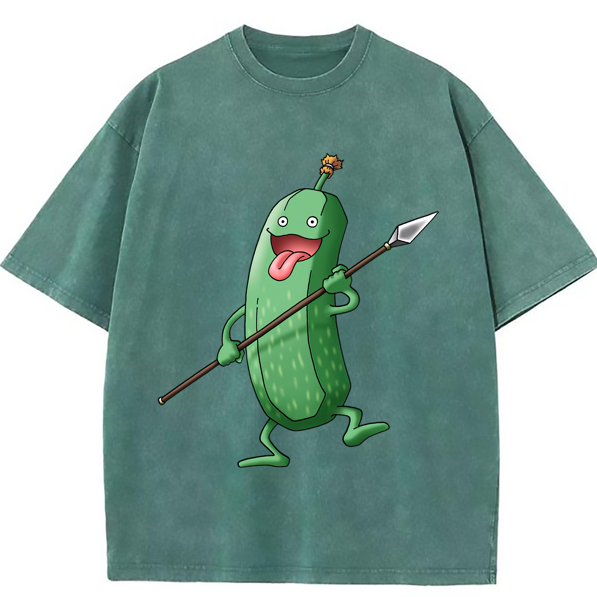 （画像用） ドラゴンクエスト Doragon Kuesuto Dragon Quest 綿100% ヴィンテージ風 半袖Tシャツ（フロントプリント）
